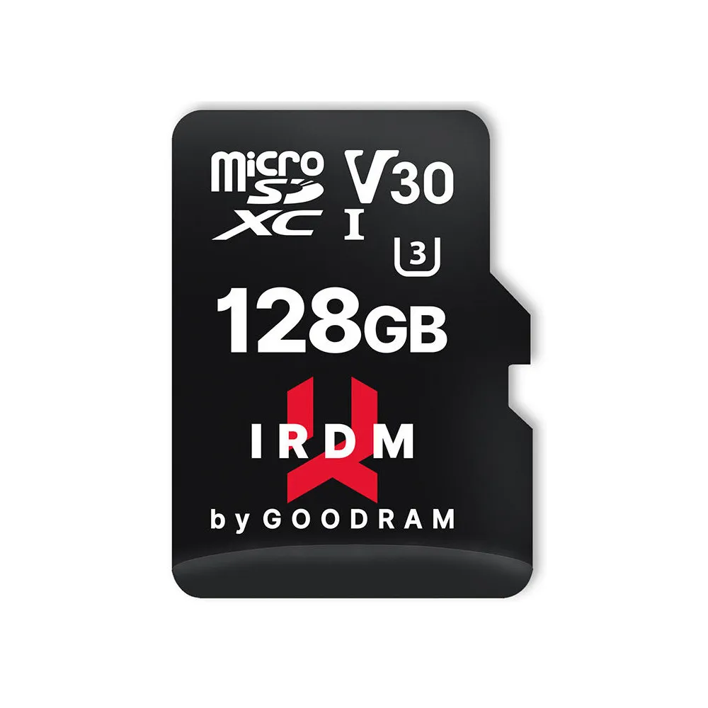 Pendrive GoodRAM IRDM 128GB microSD UHS-I U3 + adapter GOODRAM - Czarny - IR-M3AA-1280R12 | Sklep ITnes.pl - IT for BUSINESS