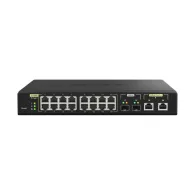 Switch zarządzalny QNAP QSW-M2116P-2T2S, 16x 1|2,5Gbps RJ45, 2x 10Gbps RJ45, 2x 10Gbps SFP+, POE+|POE++ 280W | Sklep ITnes.pl, I