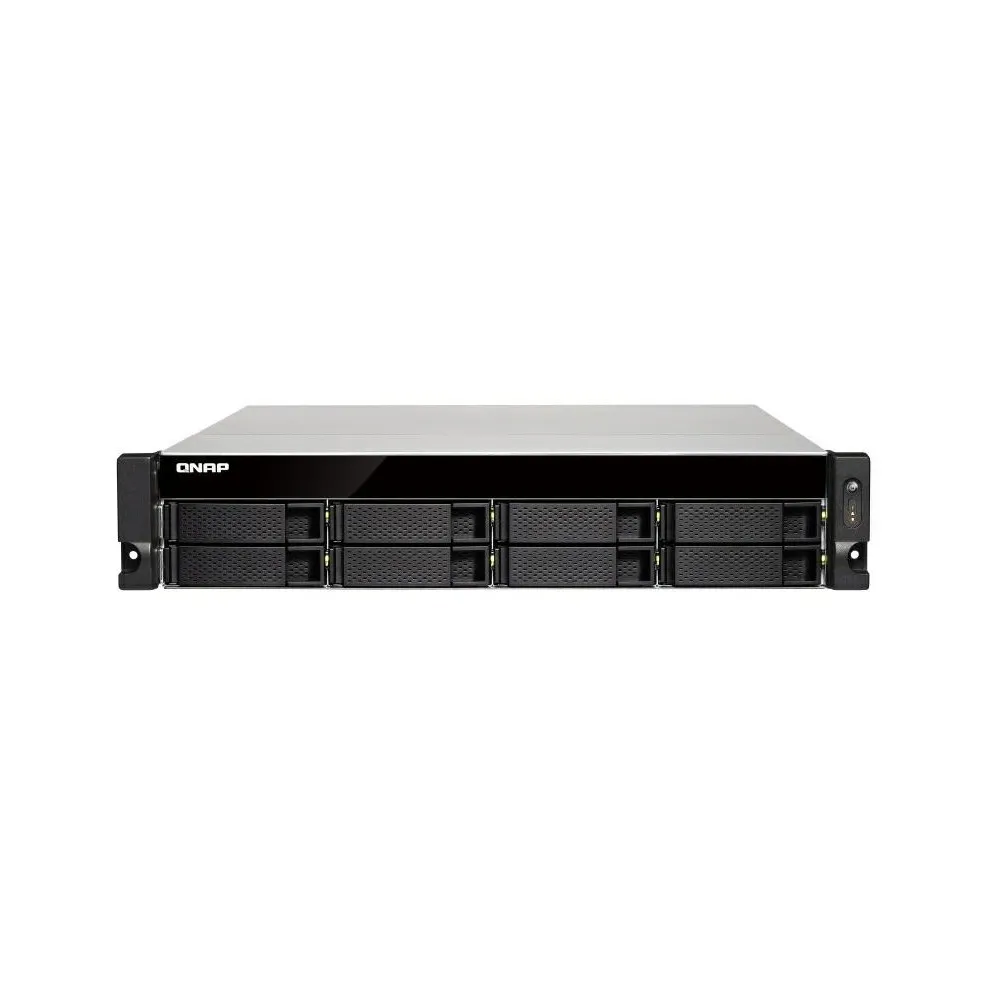 Serwer NAS QNAP Rack TS-863XU-RP-YA, Rack (2U), G-Series GX-420MC, 4GB RAM, 16TB, 8 wnęk, hot-swap, 3 lata Carry-in | Sklep ITnes.pl, IT for BUSINESS