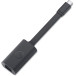 Karta sieciowa USB-C Dell 470-BCFV - Ethernet 2,5 Gb/s, Czarna