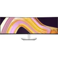 Monitor Dell UltraSharp U4924DW 210-BGTX- 49", 5120x1440, 60Hz, 32:9, zakrzywiony, IPS, 5 ms, pivot, USB-C, Czarno-srebrny | Skl