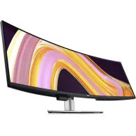Monitor Dell UltraSharp U4924DW 210-BGTX- 49", 5120x1440, 60Hz, 32:9, zakrzywiony, IPS, 5 ms, pivot, USB-C, Czarno-srebrny | Skl