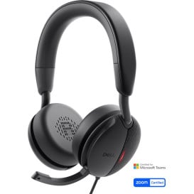 Słuchawki z mikrofonem Dell Pro Wired ANC Headset WH5024 520-BBGQ - Czarne