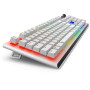 Klawiatura Dell Alienware Tri-Mode AW920K Wireless Gaming Keyboard 545-BBFK - US, Cherry MX Red, Bluetooth, Biała