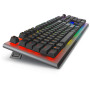 Klawiatura Dell Alienware Tri-Mode AW920K Wireless Gaming Keyboard 545-BBFL - US, Cherry MX Red, Bluetooth, Szara, Czrna
