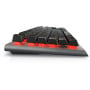 Klawiatura Dell Alienware Tri-Mode AW920K Wireless Gaming Keyboard 545-BBFL - US, Cherry MX Red, Bluetooth, Szara, Czrna