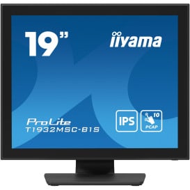 Monitor iiyama ProLite T1932MSC-B1S - 18,9"/1280x1024 (SXGA)/5:4/IPS/14 ms/dotykowy/Czarny