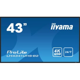 Monitor iiyama ProLite LH4341UHS-B2 - 42,5"/3840x2160 (4K)/IPS/8 ms/Czarny