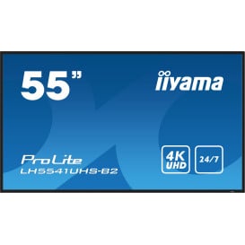 Monitor iiyama ProLite LH5541UHS-B2 - 54,7"/3840x2160 (4K)/IPS/8 ms/Czarny