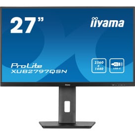 Monitor iiyama ProLite XUB2797QSN-B1 - 27"/2560x1440 (QHD)/110Hz/IPS/1 ms/pivot/Czarny