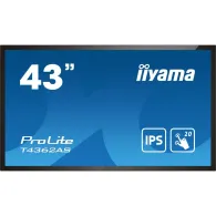Monitor iiyama ProLite T4362AS-B1, 42,5", 3840x2160 (4K), 60Hz, IPS, 8 ms, pivot, MT, Czarny | Sklep ITnes.pl, IT for BUSINESS