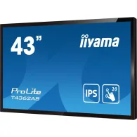 Monitor iiyama ProLite T4362AS-B1, 42,5", 3840x2160 (4K), 60Hz, IPS, 8 ms, pivot, MT, Czarny | Sklep ITnes.pl, IT for BUSINESS