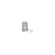 Wtyk sieciowy RJ45 Lanberg PLS-6000 - kat. 6, FTP, do linki i drutu, 100 szt.