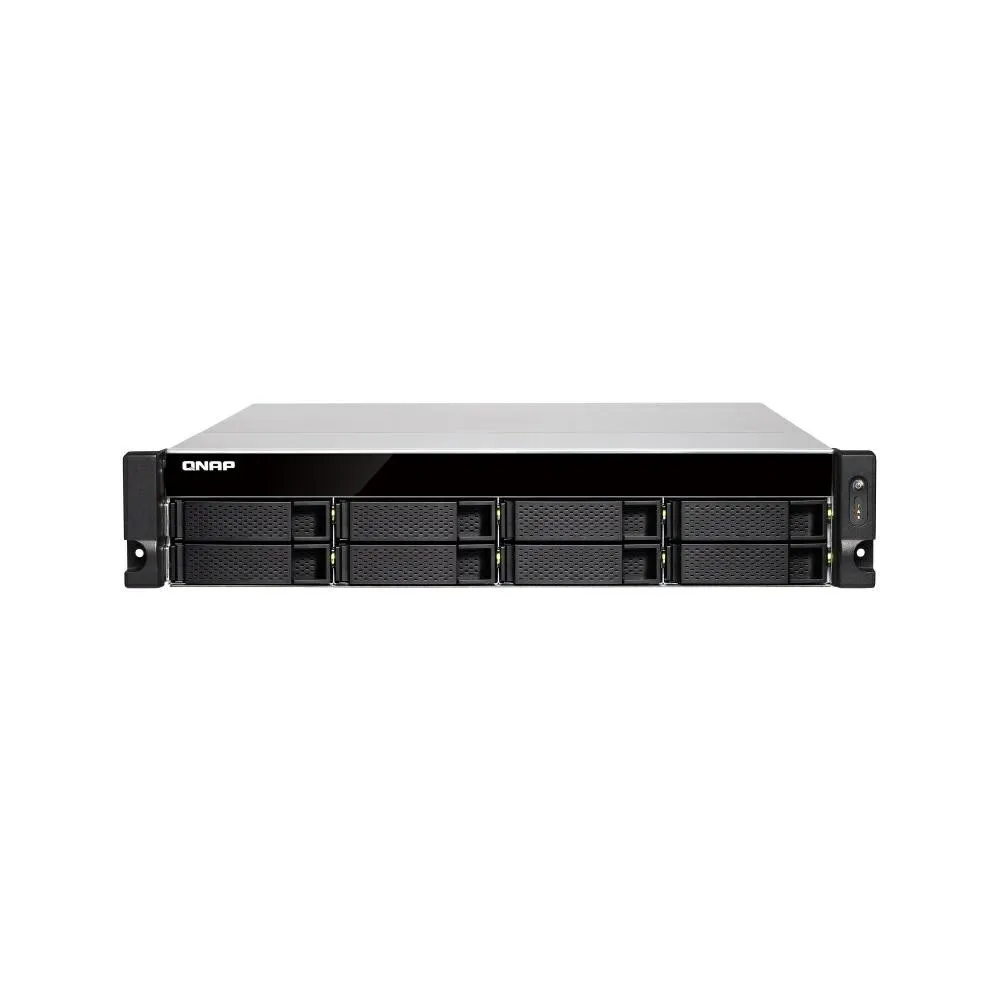 Serwer NAS QNAP Rack TS-883XU-E2124-4Q5Q, Rack (2U), Intel Xeon E-2124, 8GB RAM, 18TB, 8 wnęk, hot-swap, 3 lata Carry-in | Sklep ITnes.pl, IT for BUSINESS