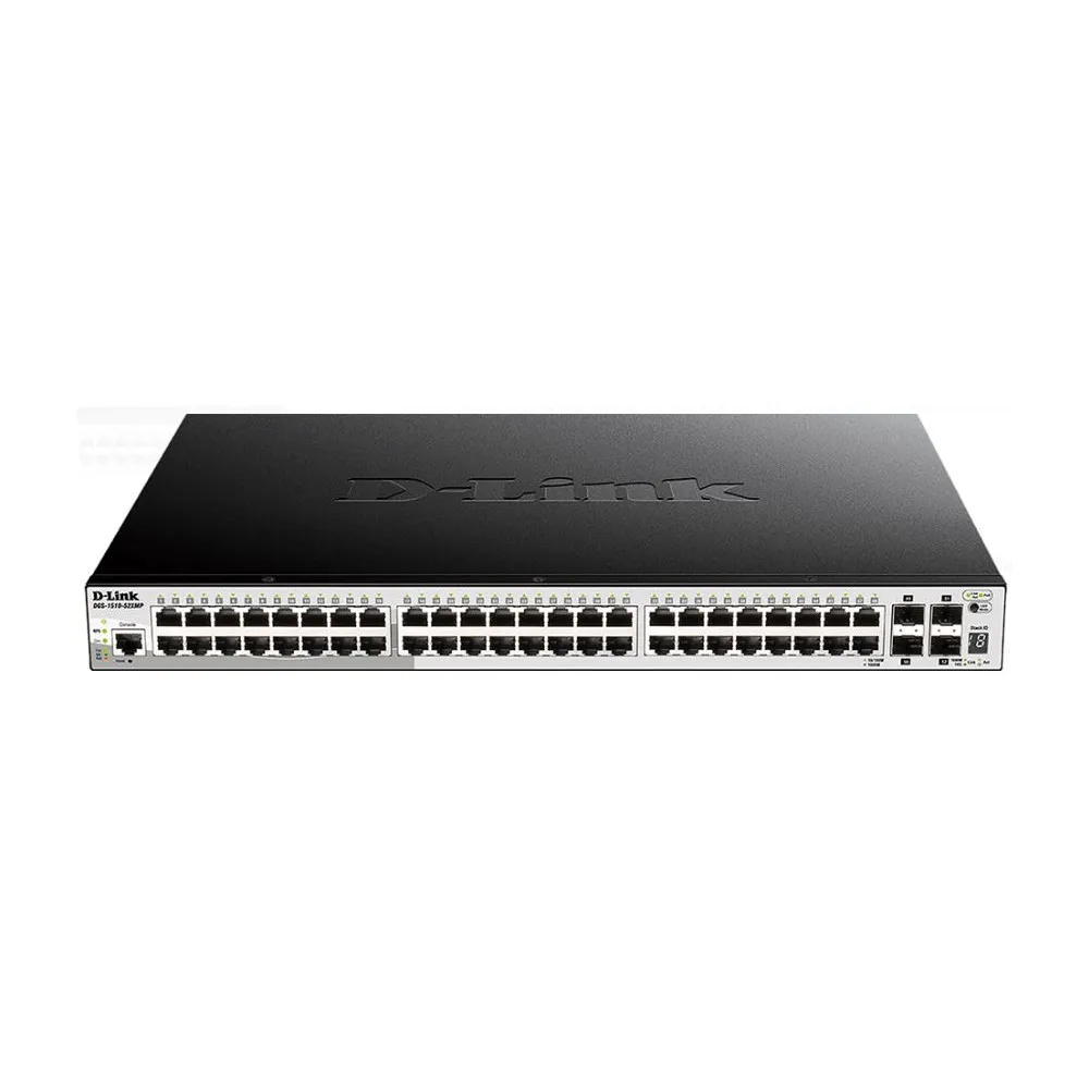 Switch zarządzalny D-Link DGS-1510-52XMP/E, 48x 100|1000Mbps, 4x 10GbE SFP+, POE+, budżet mocy 740W | Sklep ITnes.pl, IT for BUS