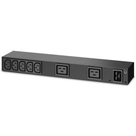 Listwa zasilająca Rack PDU APC AP6120A - 1U/7 gniazd C13/2 gniazda C19