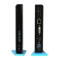 Replikator portów i-tec USB 3.0 Dual Docking Station + USB Charging Port U3HDMIDVIDOCK, Czarny | Sklep ITnes.pl, IT for BUSINESS