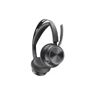 Słuchawki bezprzewodowe nauszne Poly Voyager Focus 2 USB-C with charge stand Headset 77Y89AA