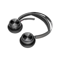 Słuchawki bezprzewodowe nauszne Poly Voyager Focus 2 USB-C with charge stand Headset 77Y89AA