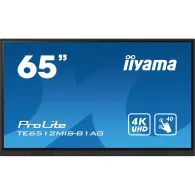 Monitor iiyama ProLite TE6512MIS-B1AG X, 65", 3840x2160 (4K), IPS, 8 ms, MT, USB-C, Czarny | Sklep ITnes.pl, IT for BUSINESS