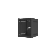 Szafa rack 10" 6U Lanberg WF10-2306-10B, 280 x 310 x 336 mm, drzwi szklane | Sklep ITnes.pl, IT for BUSINESS