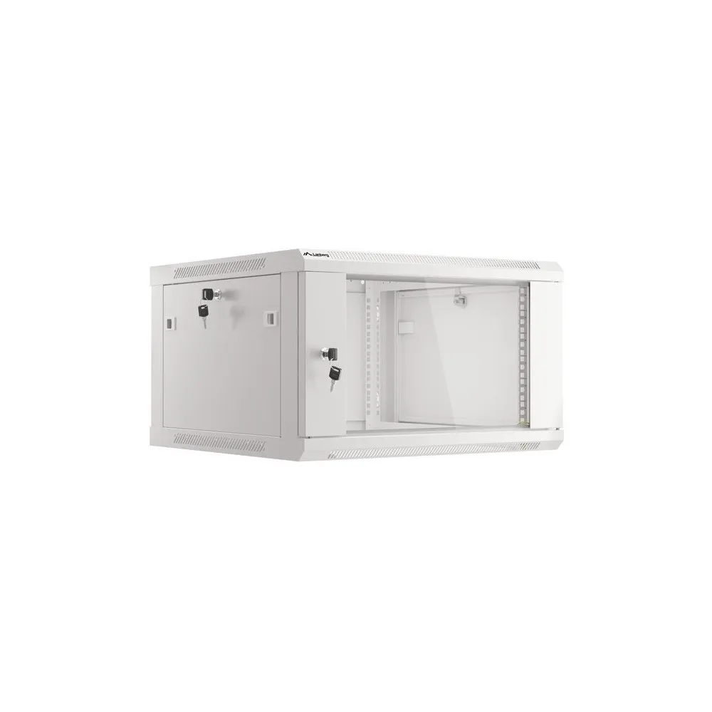 Szafa rack 19" 6U Lanberg WF01-6606-10S, 600 x 379 x 600 mm | Sklep ITnes.pl, IT for BUSINESS Szafa rack 19" 6U Lanberg WF01-6606-10S, 600 x 379 x 600 mm | Sklep ITnes.pl, IT for BUSINESS