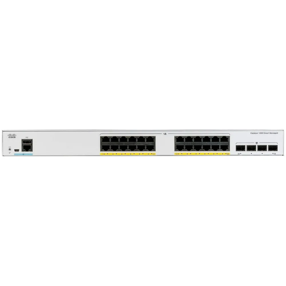 Switch zarządzalny Cisco Catalyst C1000-24FP-4G-L, 24x 100|1000Mbps RJ45, 4x 10Gbps SFP+, POE+ 370W | Sklep ITnes.pl, IT for BUS