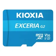 Karta pamięci KIOXIA MicroSDXC EXCERIA G2 128GB UHS-III Class 10 LMEX2L128GG2 - V30, Adapter