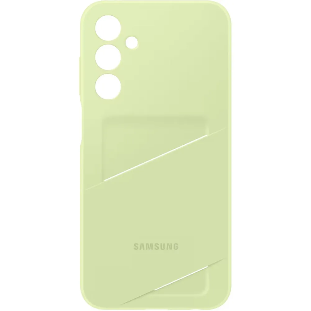 Etui na smartfon Samsung Card Slot Case do Galaxy A25 5G EF-OA256TMEGWW, Limonkowe | Sklep ITnes.pl, IT for BUSINESS