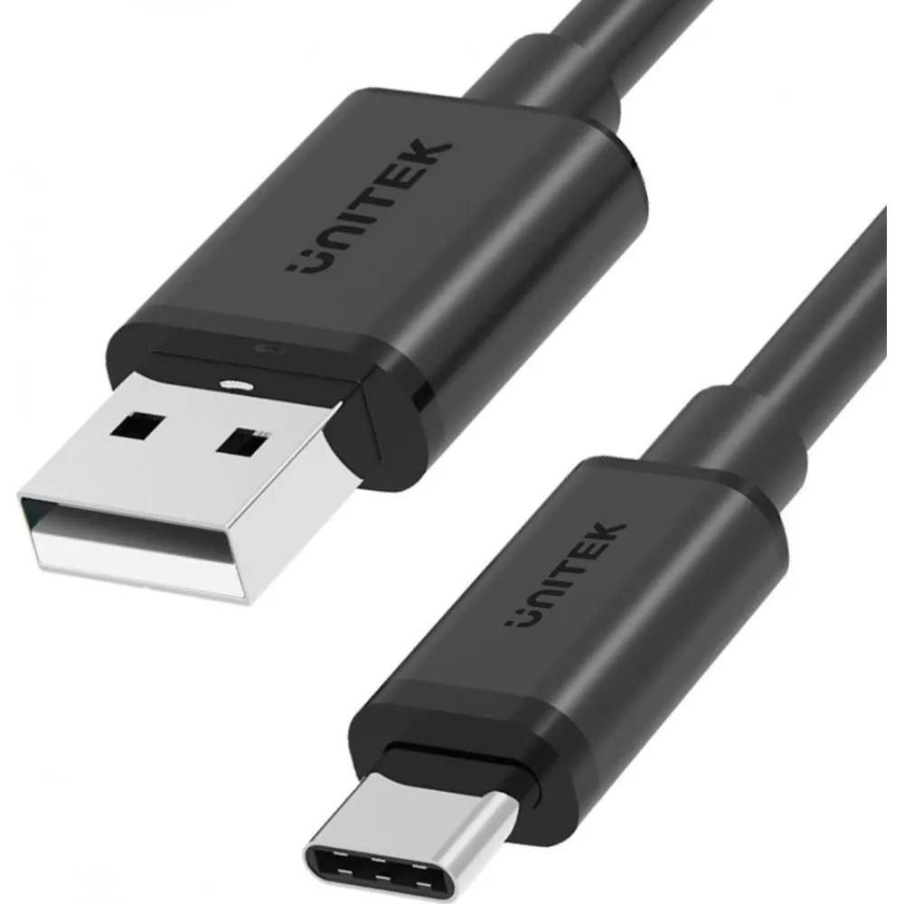 Kabel Unitek USB-C, USB-A Y-C481BK - zdjęcie poglądowe 1
