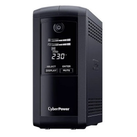 Zasilacz awaryjny UPS CyberPower VP1000EILCD - 1000VA|550W, topologia line-interactive, AV, 6 gniazd C13