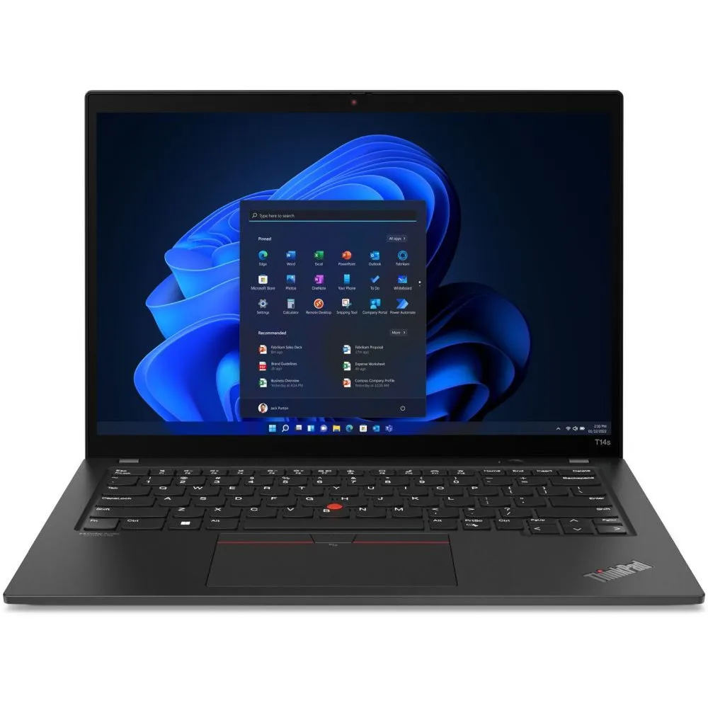 Laptop Lenovo ThinkPad T14s Gen 3 Intel 21BR00F0PB, i7-1260P, 14" WUXGA IPS, 16GB, 512GB, Win10 Pro, 3 lata OS-Pr | Sklep ITnes.