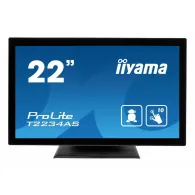 Monitor iiyama ProLite TouchScreen T2234AS-B1, 21,5", 1920x1080 (FHD), 60Hz, IPS, 8 ms, pivot, MT, Czarny | Sklep ITnes.pl, IT f