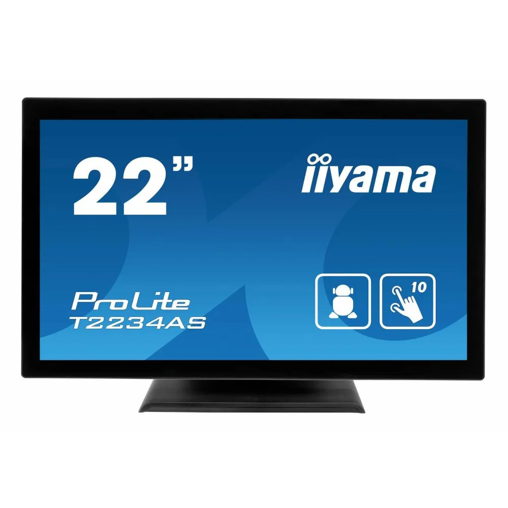 Monitor iiyama ProLite TouchScreen T2234AS-B1, 21,5", 1920x1080 (FHD), 60Hz, IPS, 8 ms, pivot, MT, Czarny | Sklep ITnes.pl, IT f Monitor iiyama ProLite TouchScreen T2234AS-B1, 21,5", 1920x1080 (FHD), 60Hz, IPS, 8 ms, pivot, MT, Czarny | Sklep ITnes.pl, IT f