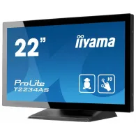 Monitor iiyama ProLite TouchScreen T2234AS-B1, 21,5", 1920x1080 (FHD), 60Hz, IPS, 8 ms, pivot, MT, Czarny | Sklep ITnes.pl, IT f