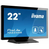 Monitor iiyama ProLite TouchScreen T2234AS-B1, 21,5", 1920x1080 (FHD), 60Hz, IPS, 8 ms, pivot, MT, Czarny | Sklep ITnes.pl, IT f