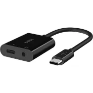 Adapter Belkin USB-C, miniJack + -Charge NPA004BTBK - zdjęcie poglądowe 2