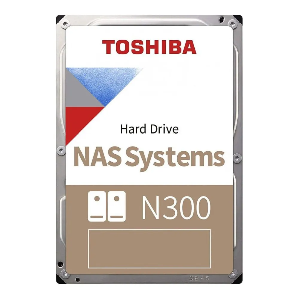 Dysk HDD 8 TB SATA 3,5" Toshiba N300 HDWG480EZSTA - zdjęcie poglądowe 1