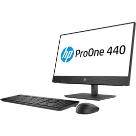 Komputer All-in-One HP ProOne 440 G4 4NU52EA - i3-8100T/23,8" FHD IPS/RAM 4GB/HDD 1TB/Czarny/WiFi/DVD/Windows 10 Pro/1 rok OS