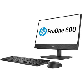 Komputer All-in-One HP ProOne 600 G4 4KX32EA - i3-8100/21,5" FHD IPS MT/RAM 4GB/HDD 500GB/Czarny/WiFi/DVD/Windows 10 Pro/3OS