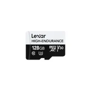 Karta pamięci Lexar 128 GB High-Endurance microSDXC LMSHGED128G-BCNNG - UHS-I, 100MB/s/45MB/s, C10, A1, V30, U3