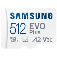 Karta pamięci Samsung EVO PLUS microSDXC 512GB UHS-I U3 + adapter MB-MC512KA/EU - Biała | Sklep ITnes.pl - IT for BUSINESS
