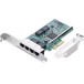 Karta sieciowa LAN Lenovo ThinkStation Broadcom BCM5719-4P Quad-port Gigabit Ethernet Adapter 4XC1K80847 - 4x 10|100|1000 Mb|s