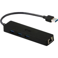 Replikator portów i-tec 1x RJ-45 + 3x USB-A 3.0 U3GL3SLIM, 3 porty, Czarny | Sklep ITnes.pl, IT for BUSINESS