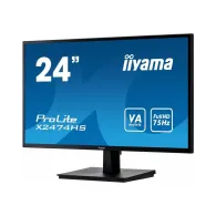 Monitor iiyama ProLite X2474HS-B2, 23,6", 1920x1080 (FHD), 75Hz, VA, 4 ms, Czarny | Sklep ITnes.pl, IT for BUSINESS
