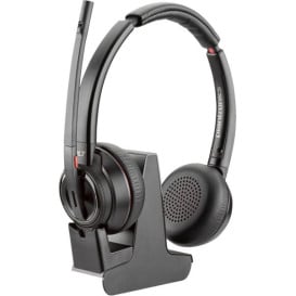 Zestaw słuchawkowy Poly Savi 8220 UC DECT 1880-1900 MHz USB-A Headset 8D3F2AA