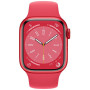 Smartwatch Apple Watch Series 8 MNP43RB/A - 45mm GPS aluminium w kolorze (PRODUCT)RED z paskiem sportowym w kolorze (PRODUCT)RED