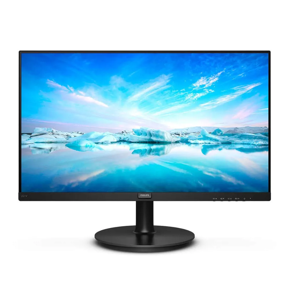 Monitor Philips 221V8/00, 22", 1920x1080 (FHD), 75Hz, VA, 4 ms, Czarny | Sklep ITnes.pl, IT for BUSINESS