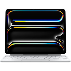 Klawiatura Apple Magic Keyboard MWR43LB/A - do iPada Pro 13 cali (M4), angielski (USA), Biała