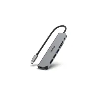 Stacja dokująca USB-C Unitek uHUB S7+ 7-in-1 H1118A, HDMI 4K, 3x USB-A, USB-C PD 100W, alu | Sklep ITnes.pl, IT for BUSINESS